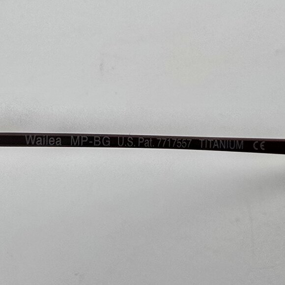 *SOLD* Maui Jim Sport MJ-503-23 Wailea Copper Titanium Rimless Sunglasses FRAME - Picture 10 of 10